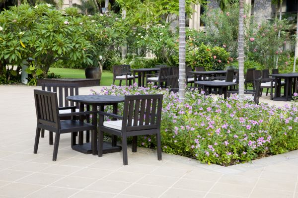 Courtyard Landscaping in Ventura