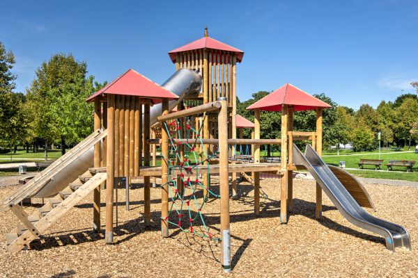 Playground Mulching Service in Ventura