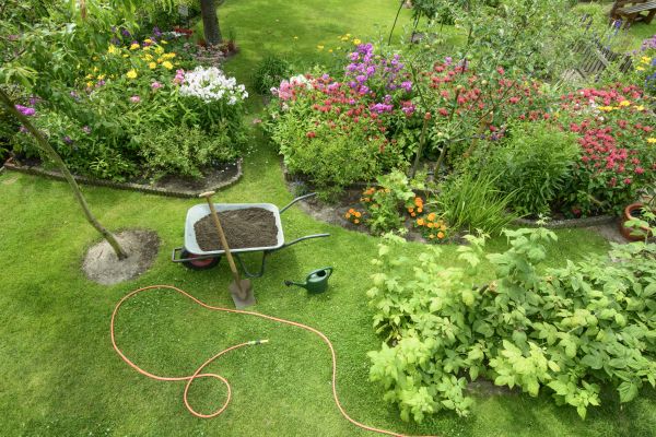 Flower Bed Construction in Ventura