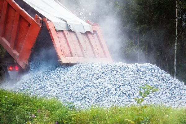 Limestone Gravel Delivery in Ventura